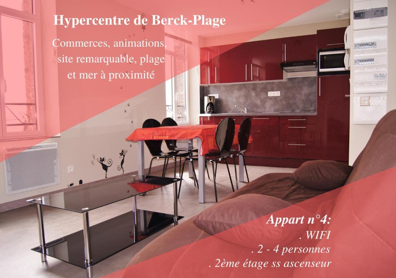 Appart 2-4 Pers Berck-Plage Hyper-Centre Exterior photo
